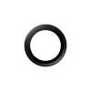 Protetor de lente da câmara PanzerGlass Hoops para iPhone Air — vidro temperado, preto, resistente a riscos e choques