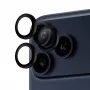 Protetor de lente da câmara PanzerGlass ® Hoops® preto iPhone 17 Pro | iPhone 17 Pro Max | iPhone 16 Pro | 16 Pro Max