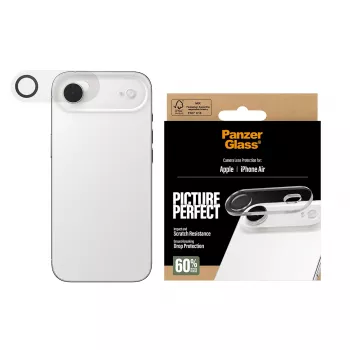 Protetor de lente da câmara PanzerGlass iPhone Air resistente a riscos e choques