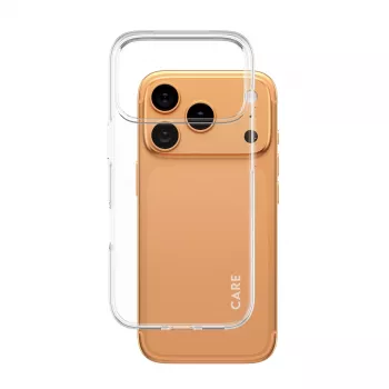 Capa protetora para telemóvel PanzerGlass CARE capa elegante Transparente X‑Ray Soft Basic para iPhone 17 Pro