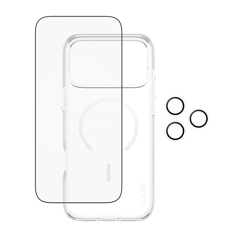 Conjunto PanzerGlass ® | CARE by ® Flagship 3 em 1 Urban Explorer iPhone 17 Pro Max