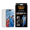 Película de proteção de ecrã com privacidade PanzerGlass para iPhone 17 / iPhone 16 Pro — Ultra-Wide Fit, vidro temperado + PET, FASTFIT