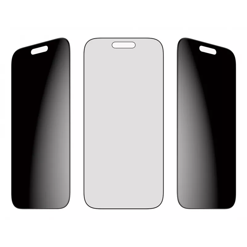 Película de proteção de ecrã PanzerGlass 2-Way Privacy para iPhone 17 Pro — Ultra-Wide Fit, vidro temperado, filtro de privacidade, FASTFIT