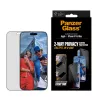 Protetor de ecrã PanzerGlass 2-Way Privacy para iPhone 17 Pro Max — vidro temperado, Ultra-Wide Fit, FASTFIT