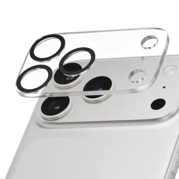 Protetor de lente da câmara PanzerGlass iPhone 17 Pro Max resistente a riscos e choques