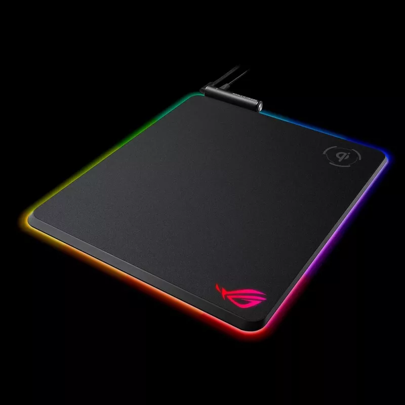 Tapete de rato gaming ASUS ROG Balteus Qi preto