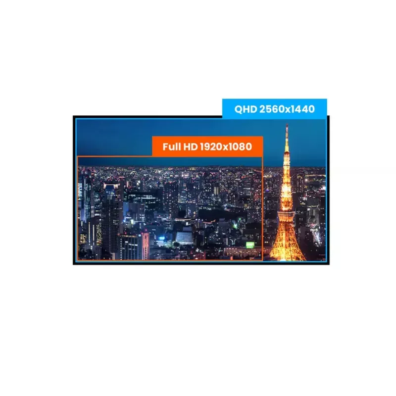 iiyama ProLite XUB2797QSU-W2 Monitor de computador 68,6 cm (27 polegadas) 2560 x 1440 píxeis Quad HD LED branco