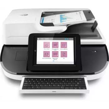 HP Flow 8500 fn2 Digitalizador de superfície plana e ADF 600 x 600 DPI