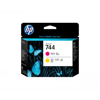 Cabeça de impressão HP 744 magenta/amarelo DesignJet