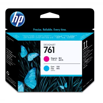 Cabeça de impressão HP 761 magenta/ciano Designjet