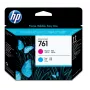 Cabeça de impressão HP 761 magenta/ciano Designjet