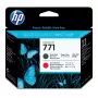 Cabeça de impressão HP 771 preto mate/vermelho cromático DesignJet