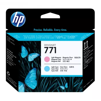 Cabeça de impressão HP 771 magenta claro/ciano claro DesignJet