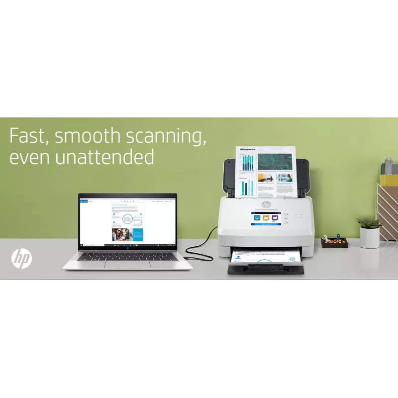 HP Scanjet Enterprise Flow N7000 Digitalizador de alimentação 600 x 600 DPI A4 branco
