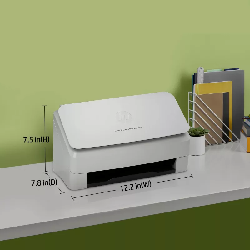 HP Scanjet Enterprise Flow N7000 Digitalizador de alimentação 600 x 600 DPI A4 branco