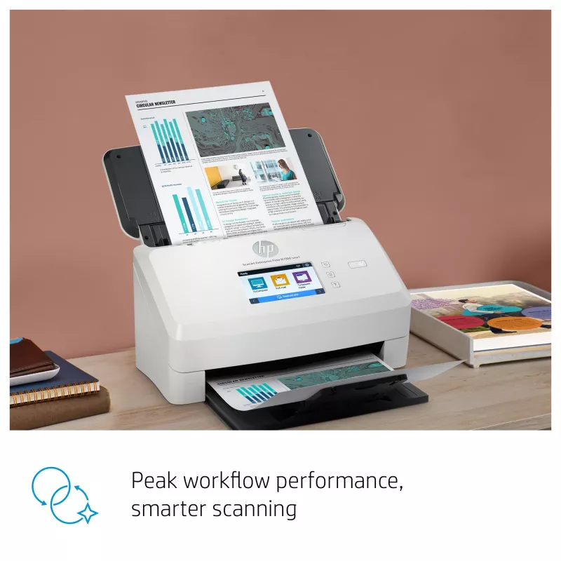 HP Scanjet Enterprise Flow N7000 Digitalizador de alimentação 600 x 600 DPI A4 branco