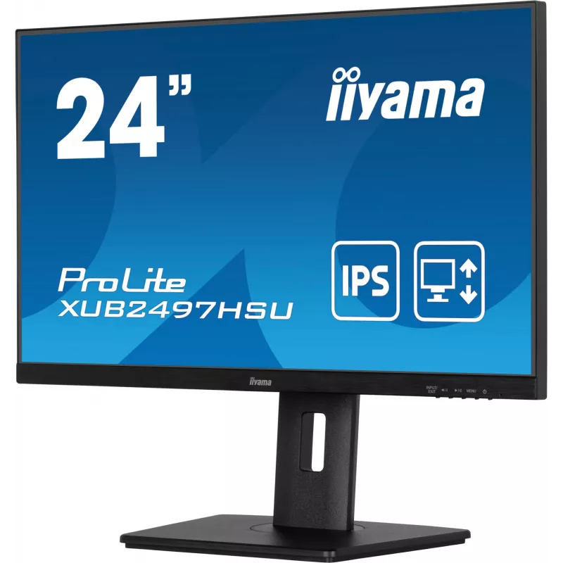 Monitor de computador iiyama XUB2497HSU-B2 60,5 cm (23,8 polegadas) 1920 x 1080 píxeis Full HD LED preto