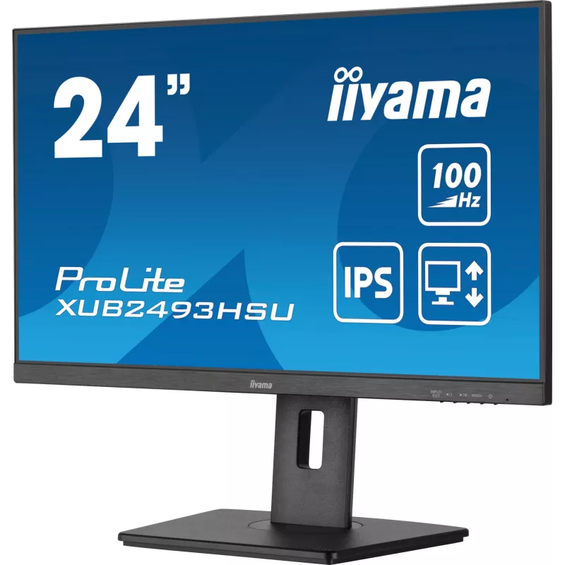 Monitor de computador iiyama XUB2493HSU-B7 60,5 cm (23,8 polegadas) 1920 x 1080 píxeis Full HD LED preto