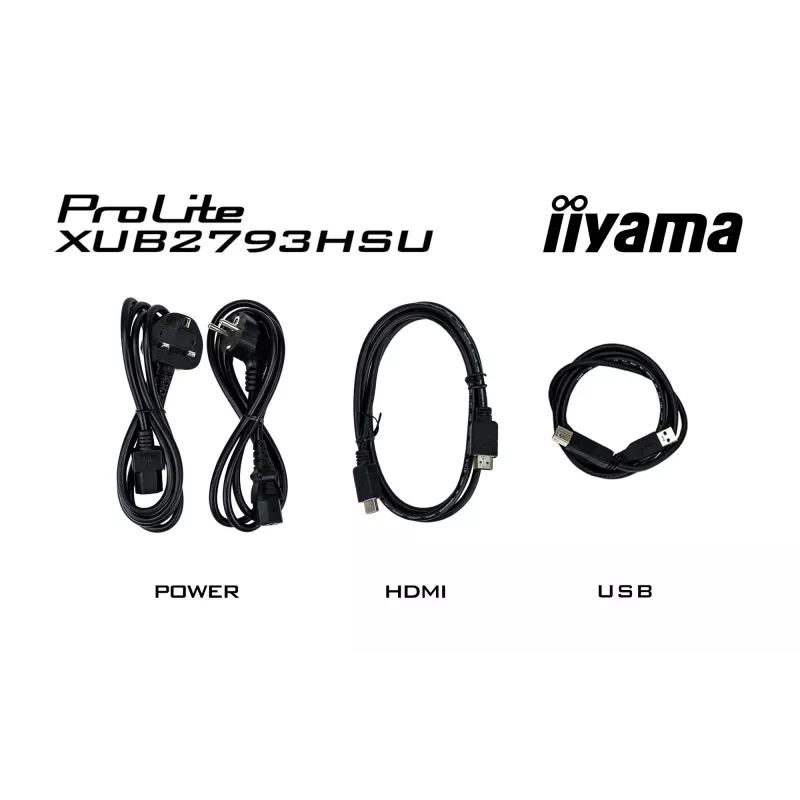 Monitor de computador iiyama ProLite XUB2793HSU-B7 68,6 cm (27 polegadas) 1920 x 1080 píxeis Full HD LED preto