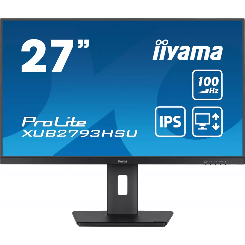 Monitor de computador iiyama ProLite XUB2793HSU-B7 68,6 cm (27 polegadas) 1920 x 1080 píxeis Full HD LED preto