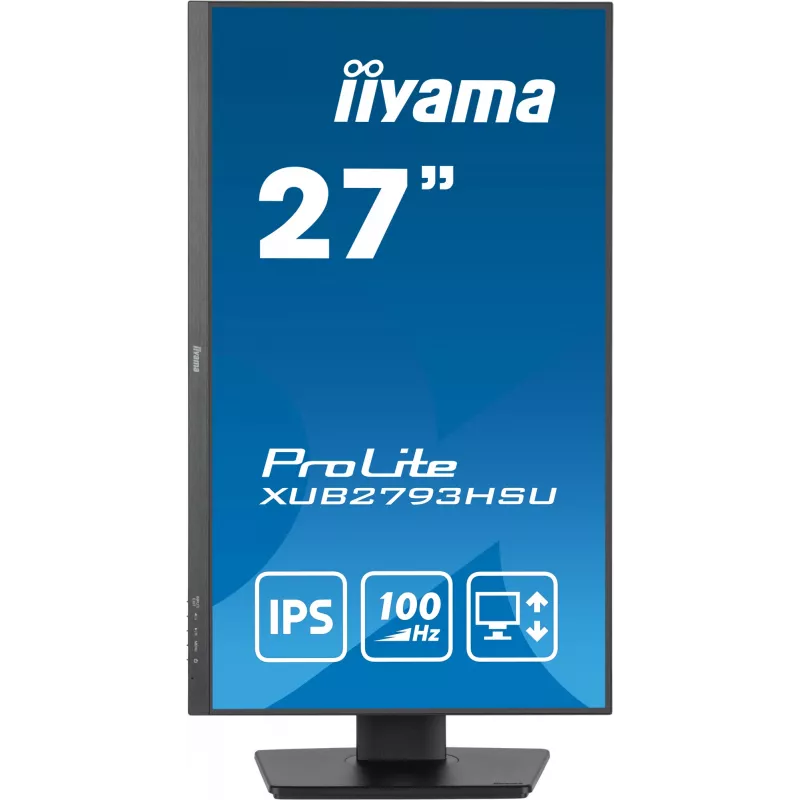 Monitor de computador iiyama ProLite XUB2793HSU-B7 68,6 cm (27 polegadas) 1920 x 1080 píxeis Full HD LED preto
