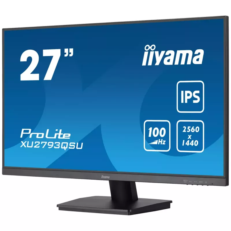 Monitor de computador iiyama ProLite XU2793QSU-B7 68,6 cm (27 polegadas) 2560 x 1440 píxeis Quad HD LED preto