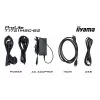 Monitor de computador iiyama ProLite T1721MSC-B2 43,2 cm (17 polegadas) 1280 x 1024 píxeis SXGA LED ecrã tátil de secretária preto