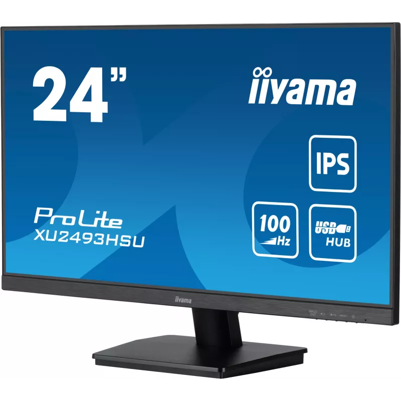 Monitor de computador iiyama ProLite XU2493HSU-B7 60,5 cm (23,8 polegadas) 1920 x 1080 píxeis Full HD LED preto