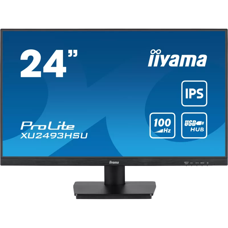 Monitor de computador iiyama ProLite XU2493HSU-B7 60,5 cm (23,8 polegadas) 1920 x 1080 píxeis Full HD LED preto