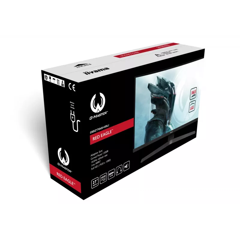 Monitor de computador iiyama G-MASTER GB2766HSU-B1 68,6 cm (27 polegadas) 1920 x 1080 píxeis Full HD LED preto