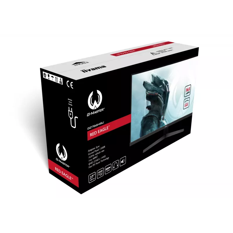 Monitor de computador iiyama G-MASTER G2766HSU-B1 68,6 cm (27 polegadas) 1920 x 1080 píxeis Full HD LED preto