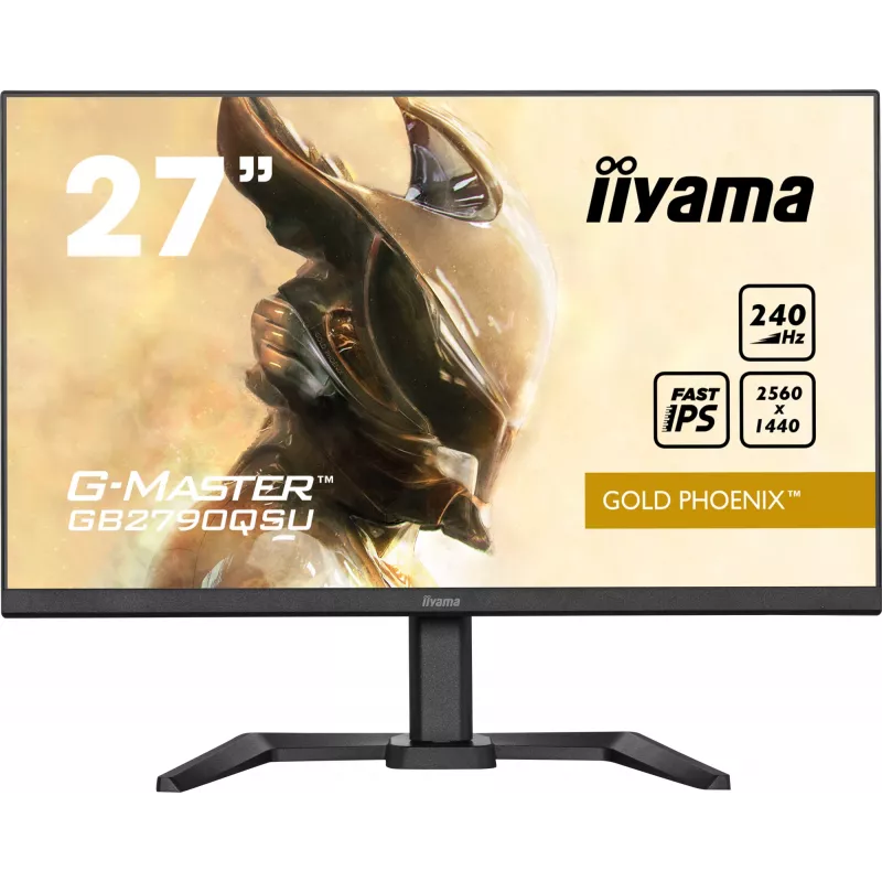 Monitor de computador iiyama GB2790QSU-B5 68,6 cm (27 polegadas) 2560 x 1440 píxeis Wide Quad HD LCD preto