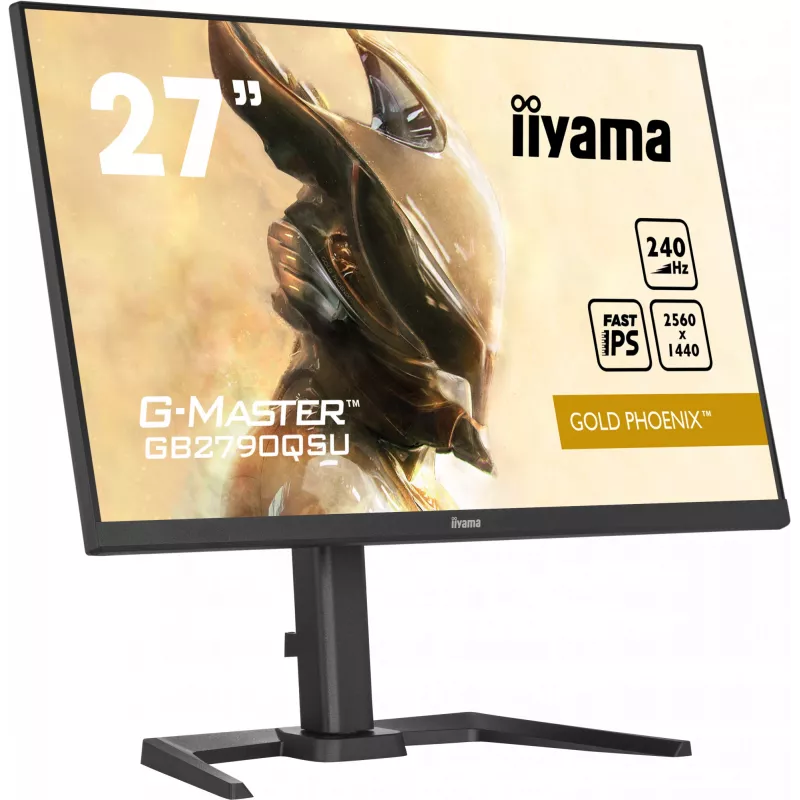 Monitor de computador iiyama GB2790QSU-B5 68,6 cm (27 polegadas) 2560 x 1440 píxeis Wide Quad HD LCD preto