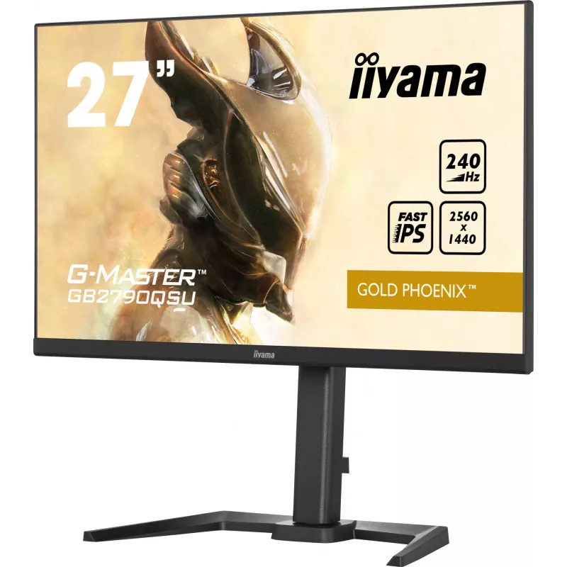 Monitor de computador iiyama GB2790QSU-B5 68,6 cm (27 polegadas) 2560 x 1440 píxeis Wide Quad HD LCD preto