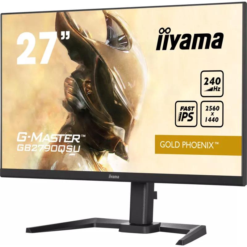 Monitor de computador iiyama GB2790QSU-B5 68,6 cm (27 polegadas) 2560 x 1440 píxeis Wide Quad HD LCD preto