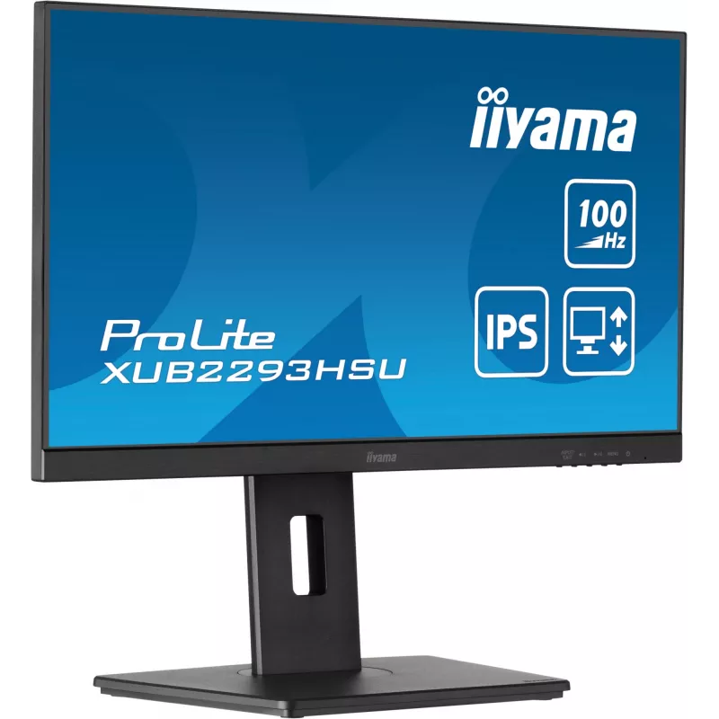 Monitor de computador iiyama ProLite XUB2293HSU-B7 54,6 cm (21,5 polegadas) 1920 x 1080 píxeis Full HD LED preto