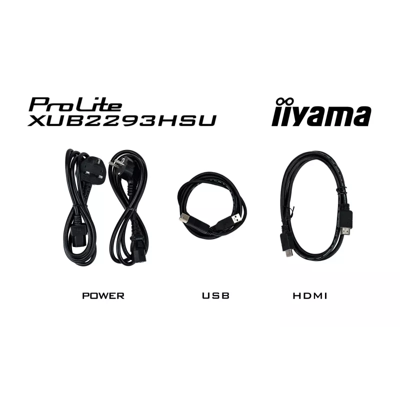 Monitor de computador iiyama ProLite XUB2293HSU-B7 54,6 cm (21,5 polegadas) 1920 x 1080 píxeis Full HD LED preto
