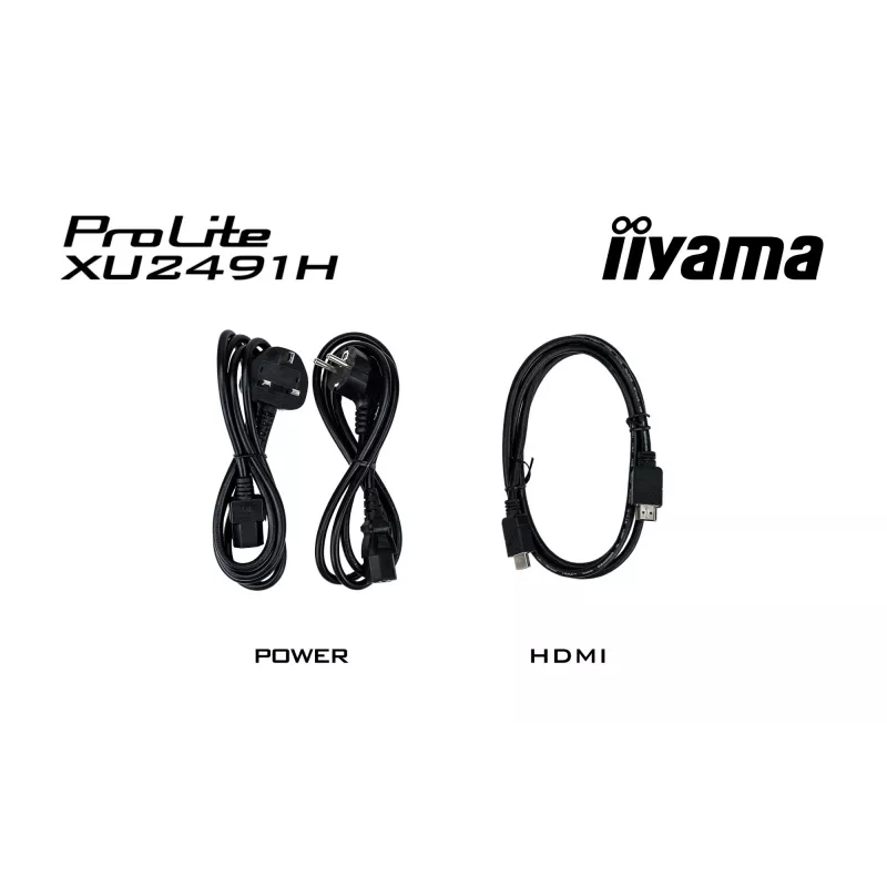 Monitor de computador iiyama ProLite XU2491H-B1 60,5 cm (23,8 polegadas) 1920 x 1080 píxeis Full HD LED preto
