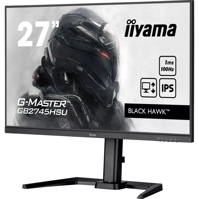 Monitor de computador iiyama G-MASTER GB2745HSU-B2 68,6 cm (27 polegadas) 1920 x 1080 píxeis Full HD LED preto