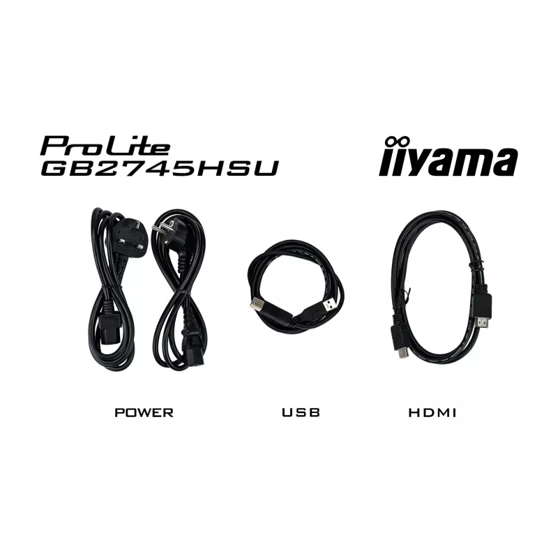 Monitor de computador iiyama G-MASTER GB2745HSU-B2 68,6 cm (27 polegadas) 1920 x 1080 píxeis Full HD LED preto