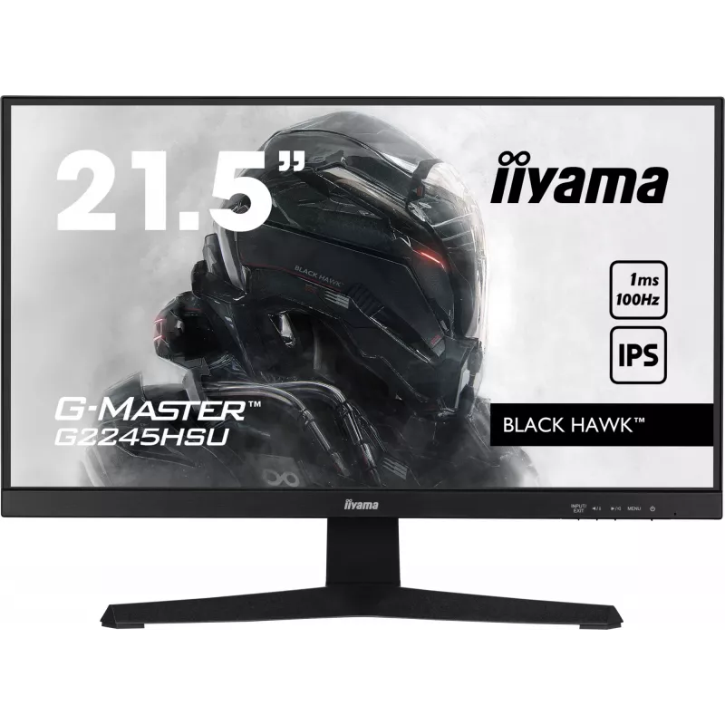 Monitor de computador iiyama G-MASTER G2245HSU-B2 54,6 cm (21,5 polegadas) 1920 x 1080 píxeis Full HD LED preto