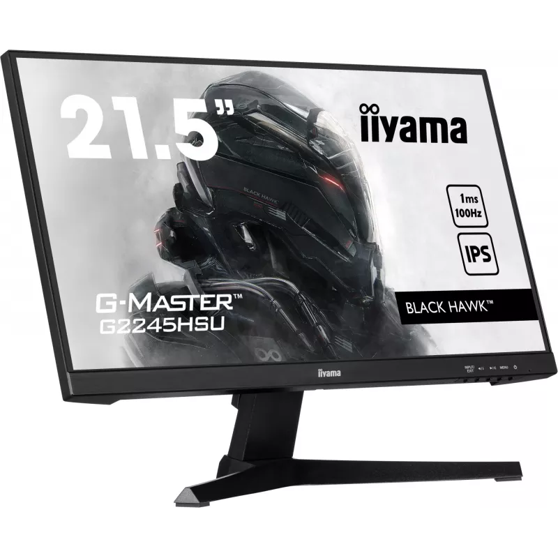 Monitor de computador iiyama G-MASTER G2245HSU-B2 54,6 cm (21,5 polegadas) 1920 x 1080 píxeis Full HD LED preto
