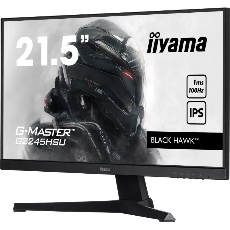 Monitor de computador iiyama G-MASTER G2245HSU-B2 54,6 cm (21,5 polegadas) 1920 x 1080 píxeis Full HD LED preto