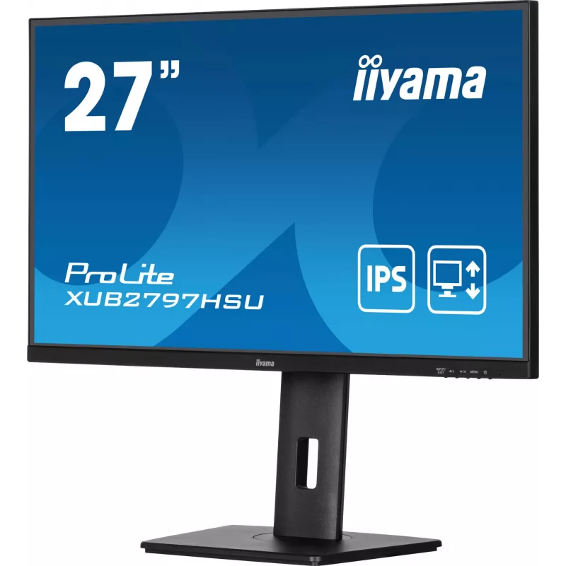 Monitor de computador iiyama ProLite XUB2797HSU-B2 68,6 cm (27 polegadas) 1920 x 1080 píxeis Full HD LED preto