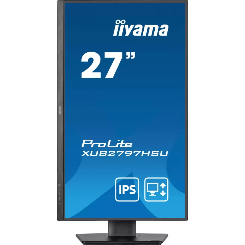 Monitor de computador iiyama ProLite XUB2797HSU-B2 68,6 cm (27 polegadas) 1920 x 1080 píxeis Full HD LED preto