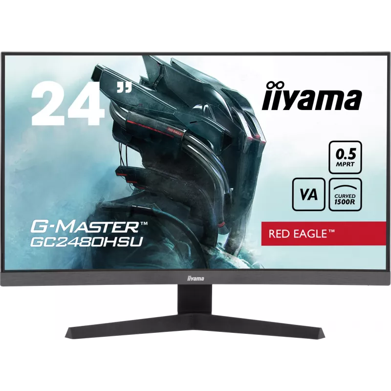Monitor de computador iiyama G-MASTER GC2480HSU-B1 59,9 cm (23,6 polegadas) 1920 x 1080 píxeis Full HD LED preto
