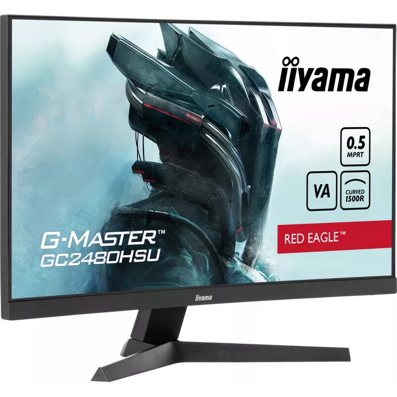 Monitor de computador iiyama G-MASTER GC2480HSU-B1 59,9 cm (23,6 polegadas) 1920 x 1080 píxeis Full HD LED preto