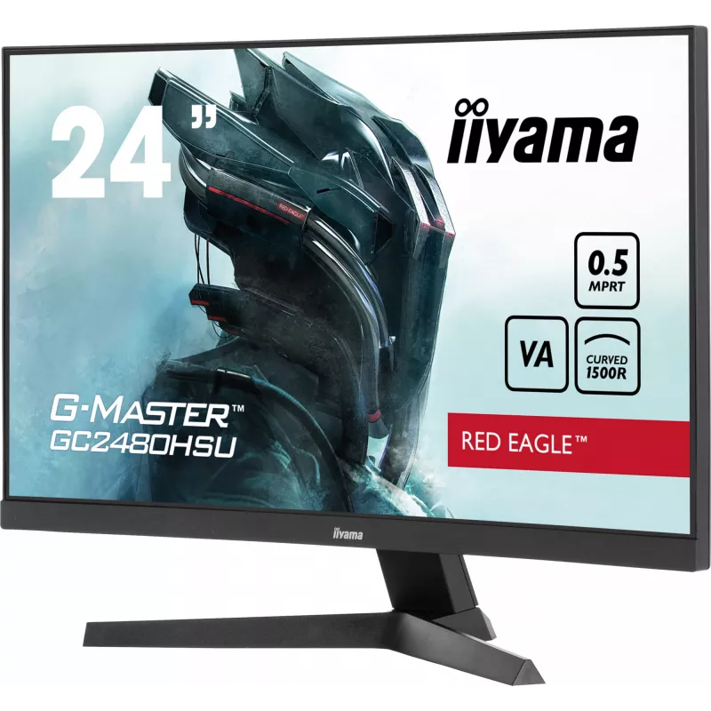 Monitor de computador iiyama G-MASTER GC2480HSU-B1 59,9 cm (23,6 polegadas) 1920 x 1080 píxeis Full HD LED preto