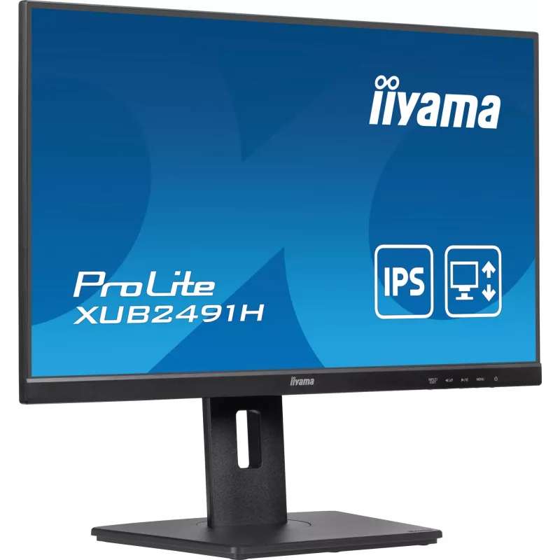 Monitor de computador iiyama ProLite XUB2491H-B1 60,5 cm (23,8 polegadas) 1920 x 1080 píxeis Full HD LED preto