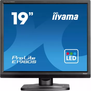 Monitor de computador iiyama ProLite E1980S-B1 48,3 cm (19 polegadas) 1280 x 1024 píxeis VGA LED preto